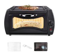 Mini Horno Tandoor, Máquina Para Hacer Pan Naan, Horno Para Pizza, Placa Superior Caliente, Mini Máquina Para Hacer Pizza, Chapati y Roti, Horno Eléctrico y Máquina Para Hacer Pizza