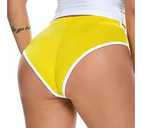 Mini Hot Pants 1Pcs Fitness Yoga Leggings Yoga Shorts Dance Hot Panties Running Leggings Sexy Hotpants Low Waist Rave Dance Booty Shorts Mini Hot Pants Tights Shorts