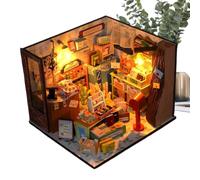 Mini House Kit - Miniatura House Kit, Tiny Craft Building Toy