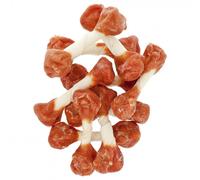 Mini huesos de cuero con pollo para perros - Ferribiella - Cantidad: 100 g
