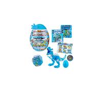 Mini huevo aplastable ZURU Smashers con muchas sorpresas - Exclusivo dinosaurio T-Rex de la Era de Hielo - Juguete de dinosaurio Slime colecciona