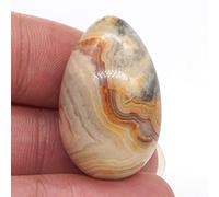 Mini Huevo De Piedra De 20x30mm, Piedra Preciosa Natural, Cuarzo Pulido, Kegel Palm, Masaje Deportivo, Ejercitador De Cristal, Regalo,Ágata Loca