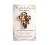 Mini Hug Card - Inspirational Prayer Keepsake | Belief Spraying Pocket Card Hug | Emotion Spiritual Greeting Companion For Men Women Adult Grandmother Family Friend Commuting Travel School Adventure