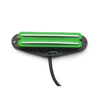 Mini Humbucker Alnico 5 De Alto Rendimiento De 13-14K Disponible En Varios Colores Puente de guitarra eléctrica pastilla eléctrica(Green Silver)