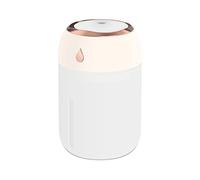 Mini humidificador creativo con luz colorida USB, niebla pesada, doble pulverización, dispositivo nano hidratante, regalo para el hogar