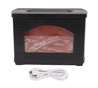 Mini Humidificador de Llama para Chimenea de 270 Ml, Difusor de Aire Aromático USB de Bajo Ruido, Purificación de Aire Silenciosa de Escritorio, Niebla Fría