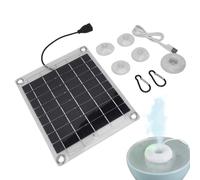 Mini humidificador de panel de placa transparente de doble cara de 20 W - Humidificador de agua flotante - Ahorro de energía, bomba de agua hidratante suministros de jardinería para el porche del