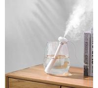 Mini humidificador de pulverización USB Humidificador portátil recargable con humidificador de niebla fría ultrasónica ligera para botella de agua