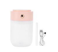Mini Humidificador, Humidificador De Aire Humidificador 250ml Para Vehículos De Ministerio Del Interior(rosado)