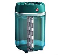 Mini humidificador USB con capacidad de agua de 1 8 L y doble niebla para una mayor comodidad de respiración (verde oscuro)