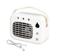 Mini Humidifying Fan - Portable Cooling Device, Air Moisture Fan, Desktop