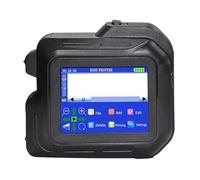 Mini impresora 28 idiomas Impresora portátil de 12,7 mm Impresora de inyección de tinta de mano Código de barras QR Fecha Logotipo Fecha de caducidad para texto, código de barras, fecha, hora, etc.(Wi