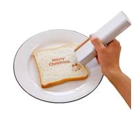 Mini impresora de alimentos, pluma impresora de inyección de tinta comestible, máquina impresora de alimentos para arte del café, fabricante de decoración DIY(Black)