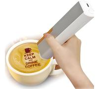 Mini Impresora de inyección de Tinta Comestible con WiFi para Alimentos, Ideal para Crear Pasteles, café y postres. Los Cartuchos de Tinta Duran 9000 usos. Printpen+Red