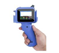 Mini impresora de inyección de tinta portátil, 12,7mm, for código de barras QR, fecha de lote, número, logotipo, fecha de caducidad, máquina de codificación portátil no cifrada Secado rápido para etiq