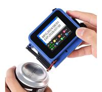 Mini impresora de inyección de tinta portátil compacta para todas las superficies con cartucho negro de secado rápido, mini máquina de codificación portátil M11Pro para texto, fecha, código de barras