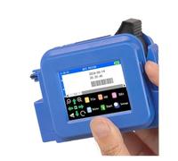 Mini impresora de inyección de tinta portátil de 12,7 mm con tinta de secado rápido for impresora de números de lote de códigos de barras QR con fecha de caducidad de logotipos Impresión multiformato(