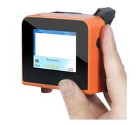 Mini impresora de inyección de tinta portátil, máquina de codificación de fecha de caducidad, 12,7mm, for código de barras QR, número de fecha, logotipo, 25 idiomas Material de impresión ancho(Non Car