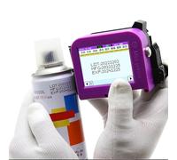 Mini Impresora de Inyección de Tinta Portátil, Máquina de Codificación de Inyección de Tinta Portátil con Cartucho de 40Ml+28 Idiomas Disponibles,para Número de Lote, Fecha, Logotipo, Código QR