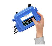 Mini impresora de inyección de tinta térmica portátil de 12,7 mm con texto, código de barras QR, imagen, número de lote, logotipo, fecha, etiqueta y codificador. Secado rápido para etiquetado y codifi