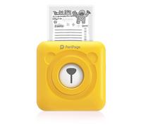 Mini impresora de pegatinas funcional y con estilo, conectividad Bluetooth para una impresión rápida y batería recargable que garantiza el uso de