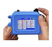 Mini impresora portátil de 12,7mm, código de lote de barras QR, fecha, número, logotipo, caducidad, etiqueta de impresora de inyección de tinta portátil Impresión multiformato(With 2 HD ink-12.7mm)