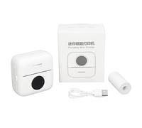 Mini impresora portátil para estudiantes, dispositivo portátil de bolsillo inteligente, foto de teléfono móvil, Error, etiqueta de oficina, texto, nota, impresora