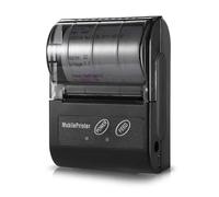 Mini Impresora Térmica De Recibos Inalámbrica Bluetooth, Máquina De Billetes De 58mm con Impresión De Rollo De Papel FáCil De Usar