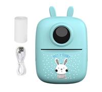 Mini Impresora Térmica, Mini Pegatina, Conexión BT para Impresora De Etiquetas Térmicas De 1000 MAh, Máquina De Fabricación De Etiquetas con 1 Rollo De Papel, Etiqueta