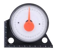 Mini InclinóMetro, Medidor de Nivel Pendiente, Inclinometro Vertical de Precision, Buscador de áNgulo de Pendiente de PláStico, Medidor de Nivel Herramienta de MedicióN para la Industria DoméStica