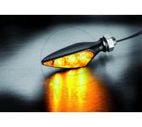 Mini indicador Kellermann Rhombus S Extreme negro LED conector M5
