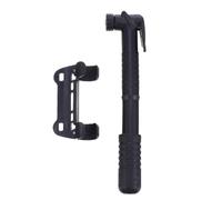 Mini Inflador de Neumáticos de Alta Presión para Bicicleta Portátil | Nylon Negro, Inyección Rápida de Aire, Diseño Ligero, Uso en Ciclismo de Montaña y Carretera