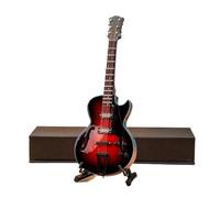 Mini Instrumento Musical Guitarra Eléctrica En Miniatura De 10/14/18cm, Modelo De Guitarra Mínima, Mini Instrumentos Musicales De Madera, Adornos Decorativos(18cm)
