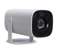 Mini Inteligente 4K 1080P Compatible con Portátil, WiFi6 BT 5.2 Full HD Nativo 300 ANSI 10000LM, Giratorio de 180 Grados, para 11 Corrección Horizontal (Enchufe de la UE)