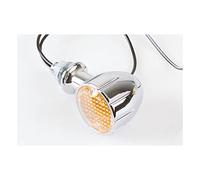 HIGHSIDER Cuerpo de indicador mini Smart Arizona Bulb Chrome / Lens Orange (par), delantero y trasero