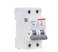 Mini interruptor automático en carril DIN DC MCB 6KA 2P 500V 6A 10A 16A 20A 25A 32A 40A 50A 63A 1 unidad (10A)