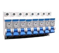 Mini interruptor automático miniatura, Disyuntor doméstico pequeño DZ47 1P 1A-63A, interruptor de aire, disyuntor unipolar NXB-63, interruptor tipo C(63A)