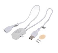 Mini interruptor con sensor de movimiento PIR, controlador LED activado por infrarrojos, detección automática, ahorro de energía, alimentación