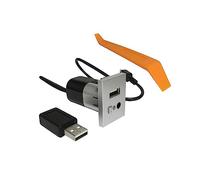 Mini interruptor de Cable USB apto for Ford Fit for Focus 2 Mk2 2009 apto for C-MAX apto for Kuga Mk1 apto for Audio adaptador de entrada de música coche USB for CD DVD accesorios de ranura ( Color :