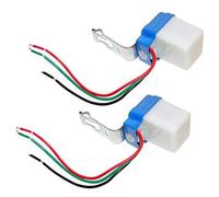 Mini interruptor de sensor de crepúsculo de 12 V 10 A para exteriores interruptor de sensor de luz nocturna para lámpara LED