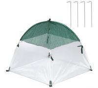 Mini invernadero al aire libre, 60x60x60 cm tienda de plástico para la protección del invierno resistente al congelamiento uso en jardín (D)