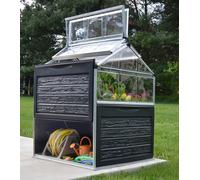 Mini invernadero Plant Inn con almacén 1,18 x 1,18 m Palram - Canopia