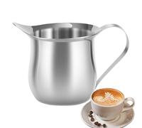 Mini jarra de, vertedor de acero inoxidable de 90 ml con boquilla, jarra para lavavajillas, soporte para doméstica con asa para condimentos, salsa, café, leche