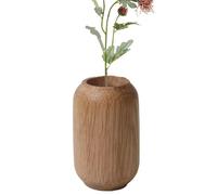 Mini jarrón de madera | de soporte para flores de mesa, pequeño y delicado decorativo para cenas, hogar, vacaciones y planificación de bodas