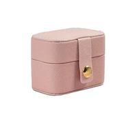 Mini joyero clásico de moda, mini viaje, caja de almacenamiento de anillos portátil, utilizada for guardar anillos, pendientes y regalos for niñas Para Boda, Propuesta,Compromiso(2)