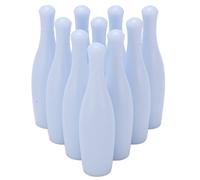 Mini Juego de Bolas de Bolos, Bolas de Bolos Portátiles de Plástico, Juguetes para Niños, Juegos de Interior y Exterior, con 10 Piezas