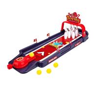 Mini juego de bolos de escritorio - Juguete de catapulta para bolos, pequeño juego de disparos, juego de dedos interactivo | Divertida actividad de ocio de mesa para niños, adolescentes, hombres