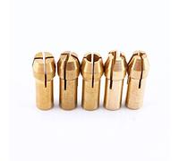 Mini Juego de Mandril de Cobre para Taladro Eléctrico Pequeño, Herramienta de Microtaladro Helicoidal, Placas de Circuito PCB, Placa ABS, Madera, Lámina de Aluminio, Perforadora