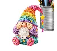 Mini juego de manualidades con cuentas, kit de figuras de, paquete completo de arte creativo, kit de decoración de montaje manual, de actividades de desarrollo de habilidades para niños, ni