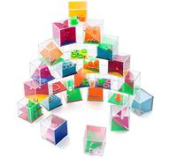 Mini Juegos Rompecabezas, Comius Sharp 24 Pcs Mini Puzzles, Juegos de Habilidad con Niveles Diferentes, Set de Puzzles Juegos para Regalos, 3D Laberintos para Regalos de Fiesta Juegos Cumpleaños